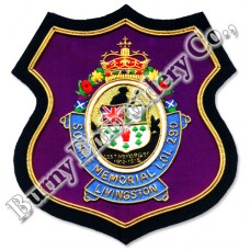 Masonic Regalia Shield Crown Embroidery Blazer Badge